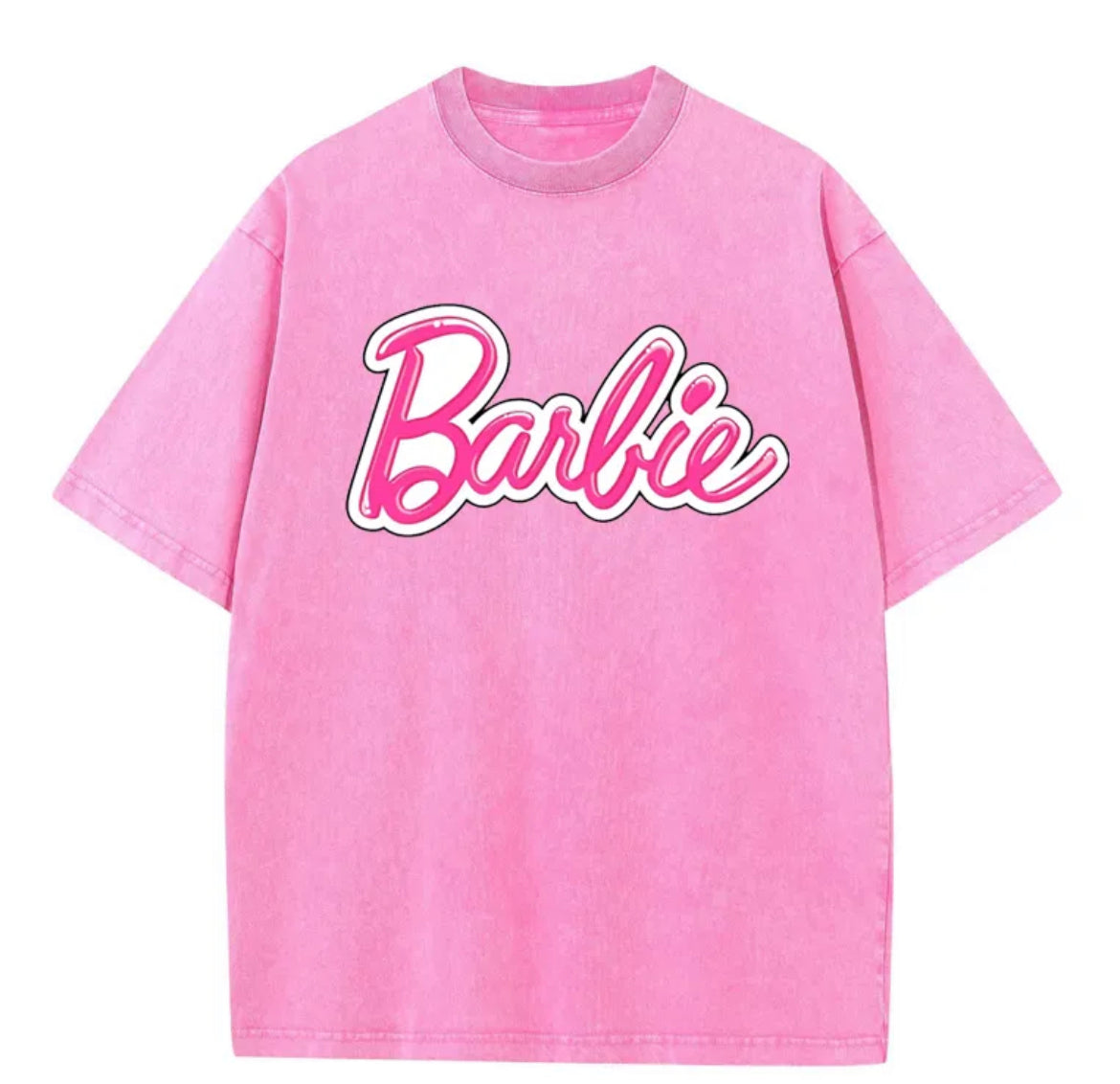 Barbie T-Shirt (washed 100% Cotton)