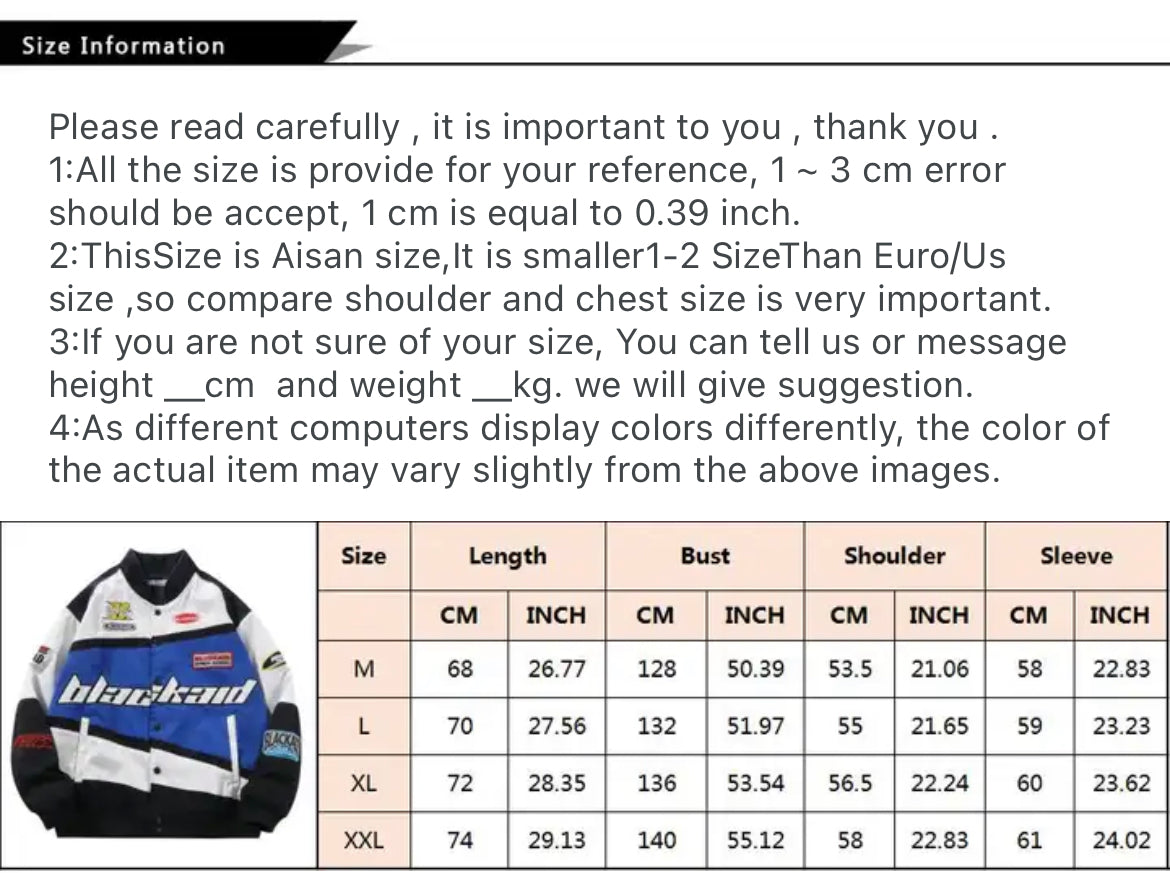 Race Jackets (متوفر لونين)