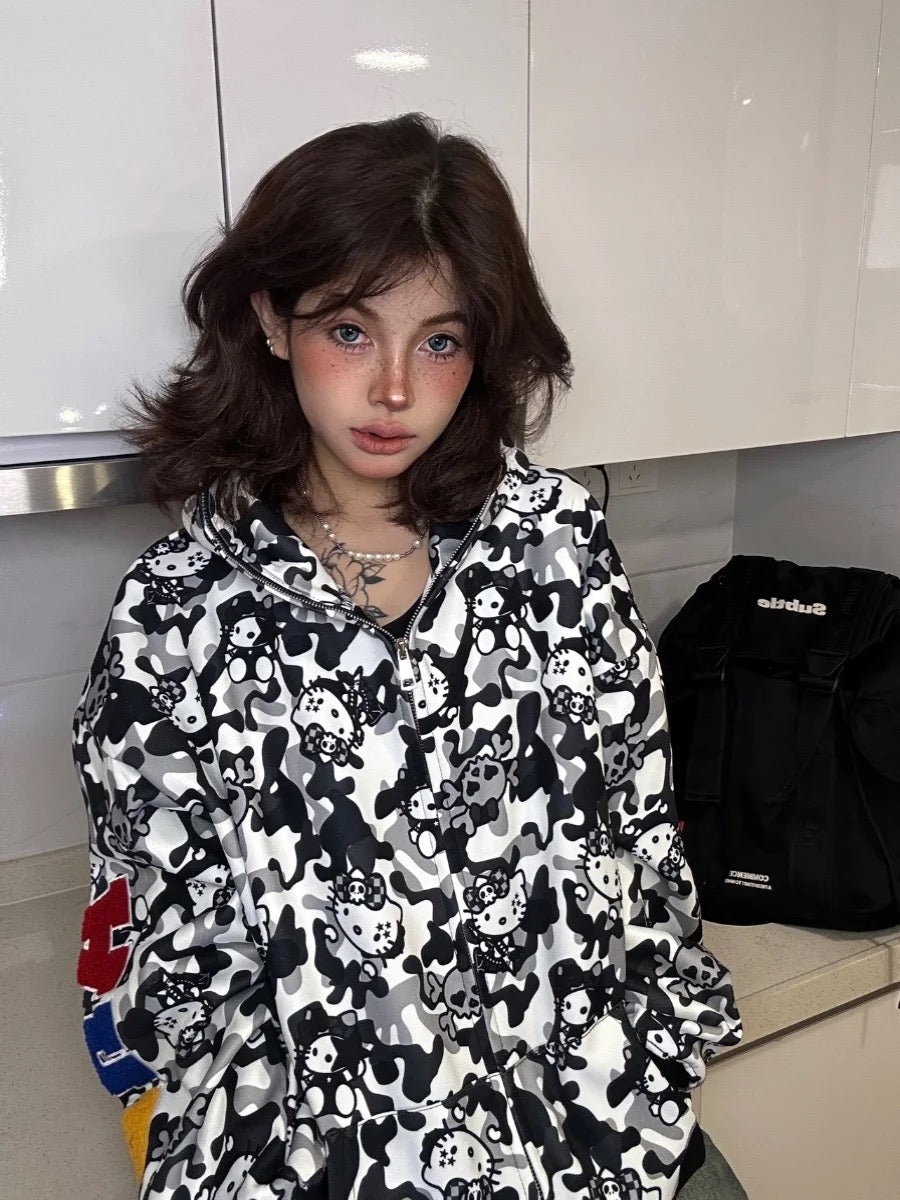 Hello Kitty Hoodie (متوفر 3 الوان)