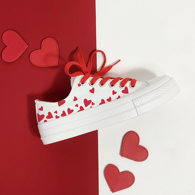 Hearts Sneakers