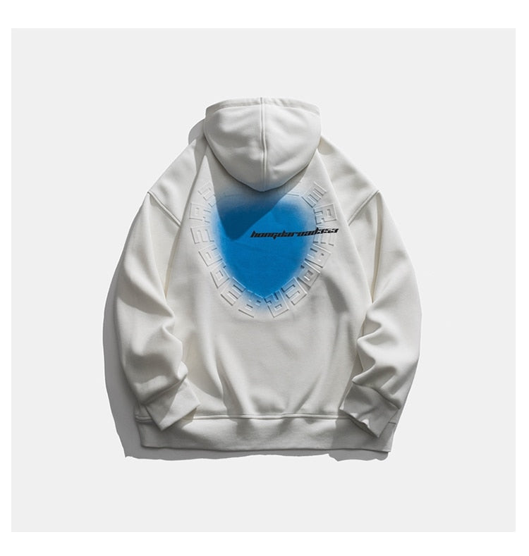 Three-dimensional Letter Hoodies