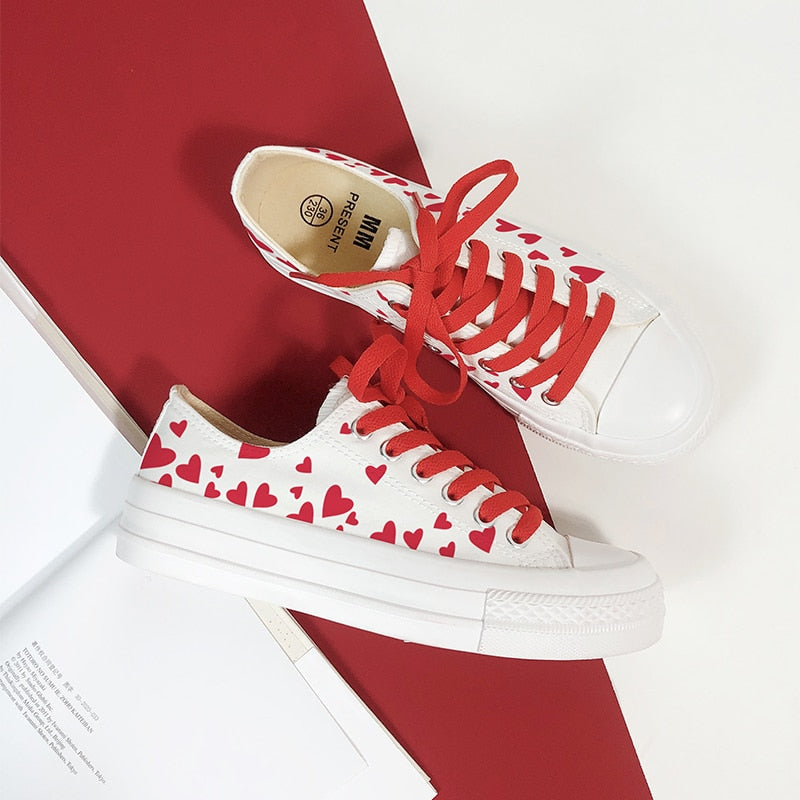 Hearts Sneakers