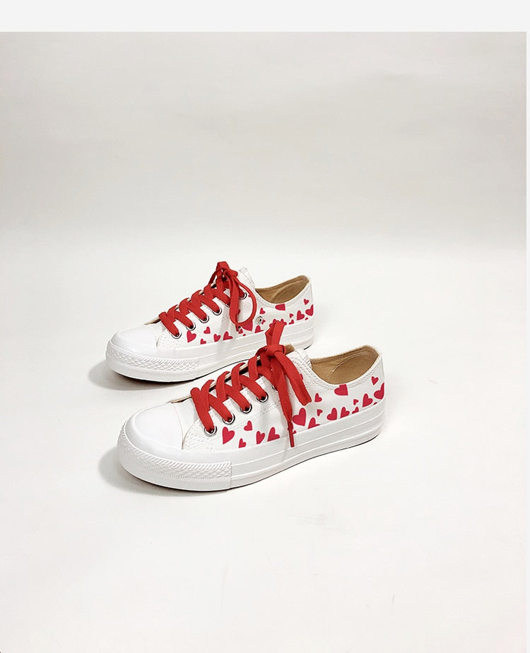 Hearts Sneakers