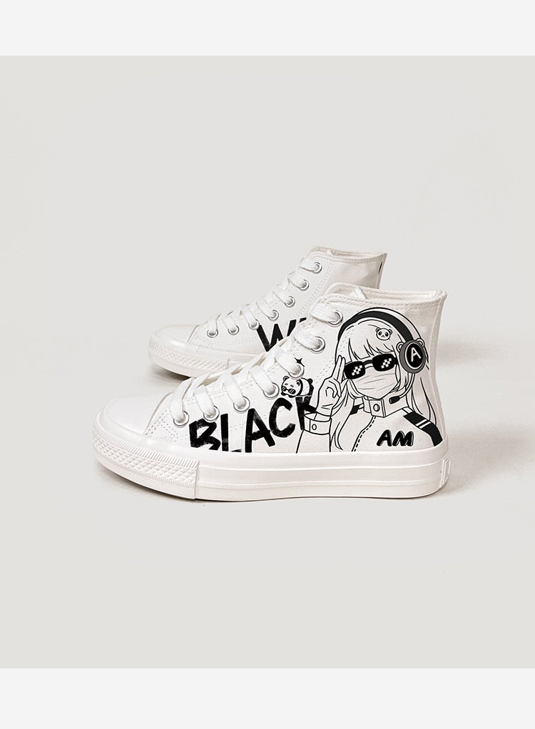 Teens Girls Converse-Like Sneakers