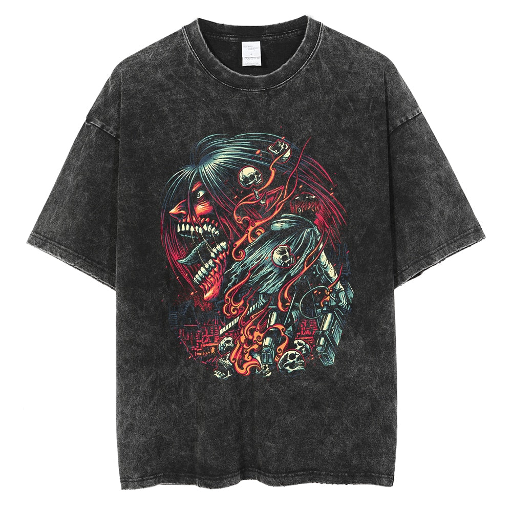 Attack on Titan T-Shirt (100% قطن)
