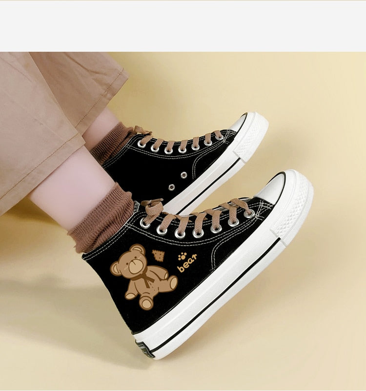 Bear Converse-like Sneakers