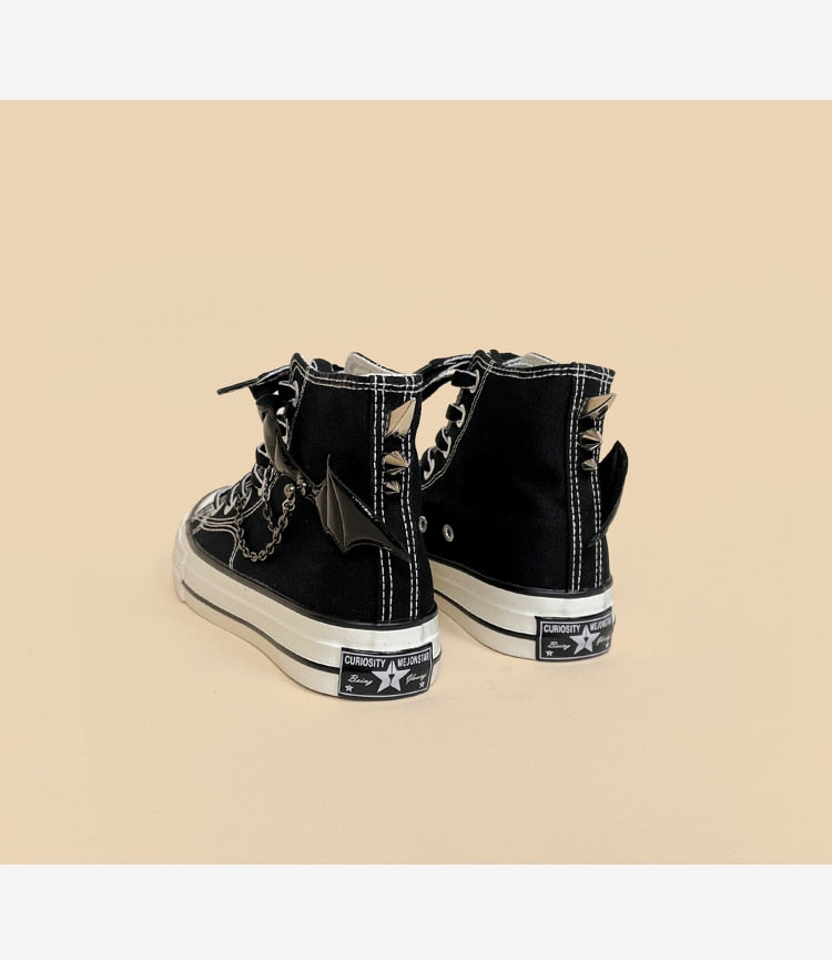 Bat Converse-like Sneakers