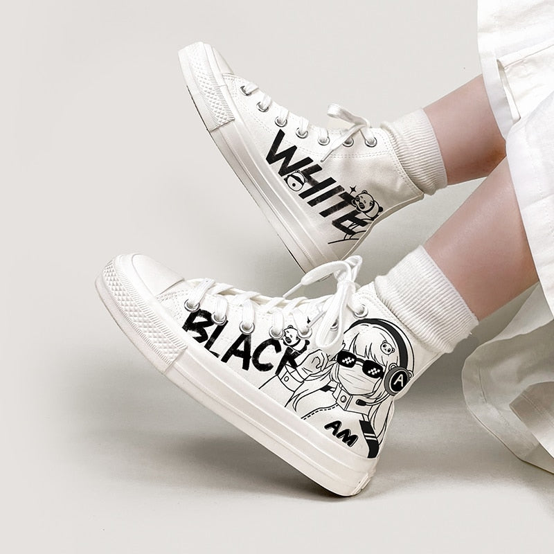 Teens Girls Converse-Like Sneakers