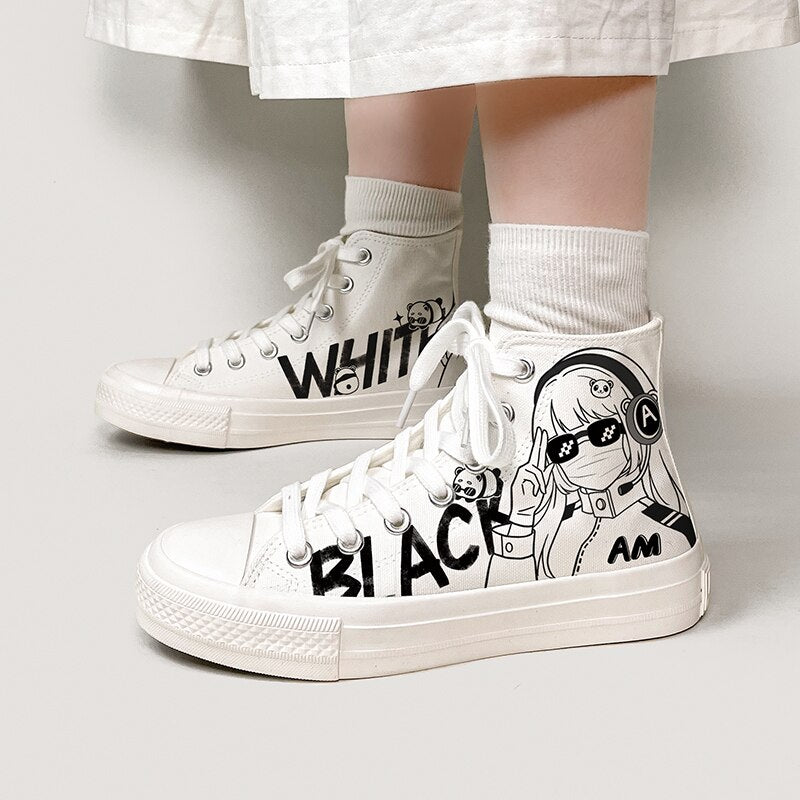 Teens Girls Converse-Like Sneakers