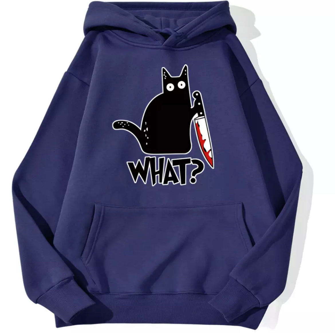 What? Hoodie (متعدد الألوان)