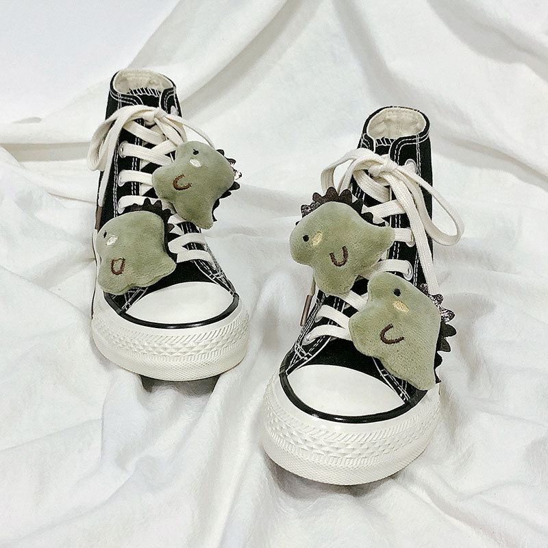Dinosaur Converse-like Sneakers
