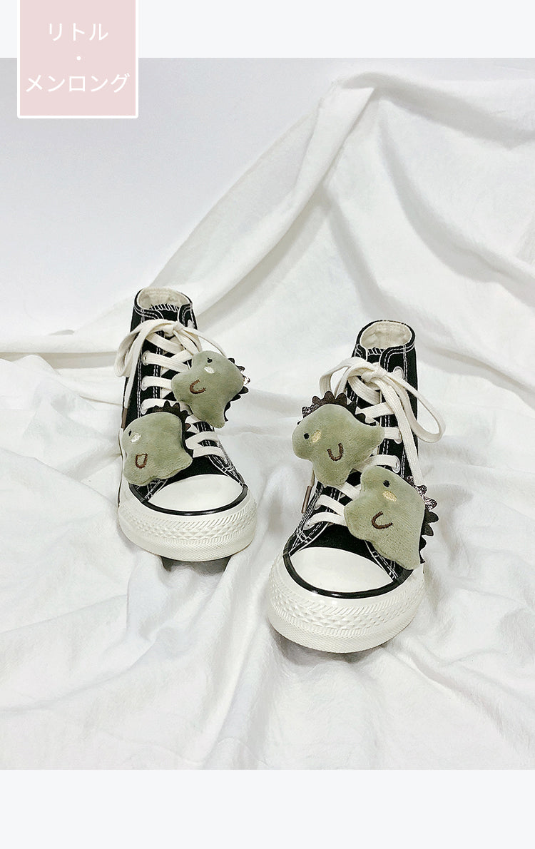 Dinosaur Converse-like Sneakers