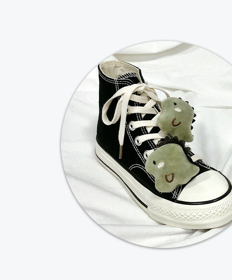 Dinosaur Converse-like Sneakers