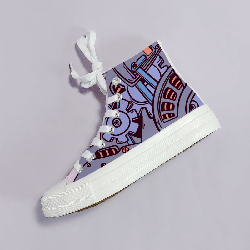 Cyberpunk Converse-like Sneakers