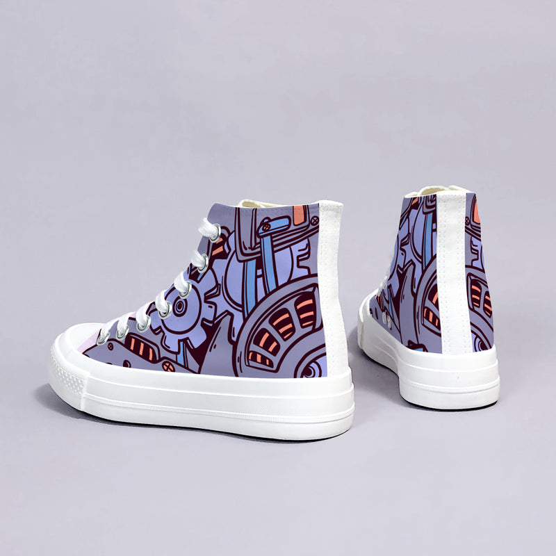 Cyberpunk Converse-like Sneakers