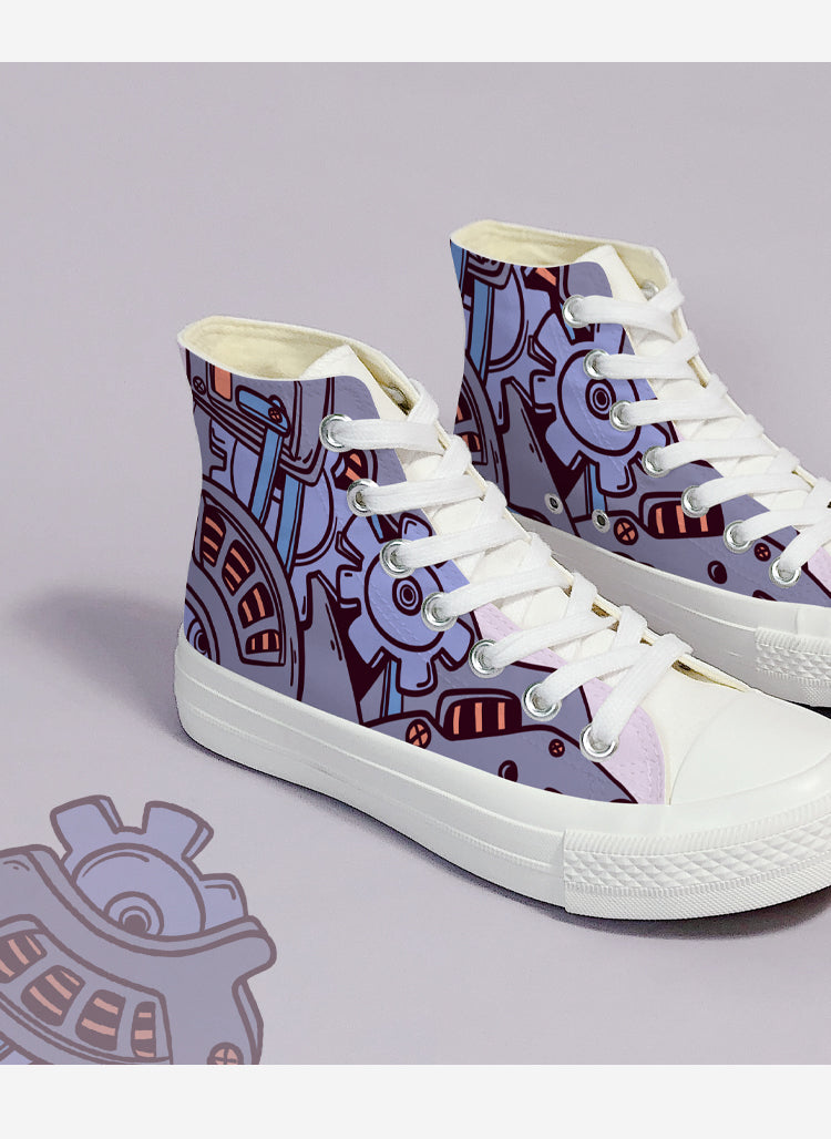 Cyberpunk Converse-like Sneakers