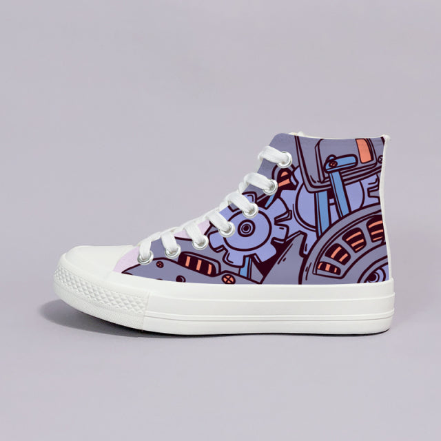 Cyberpunk Converse-like Sneakers