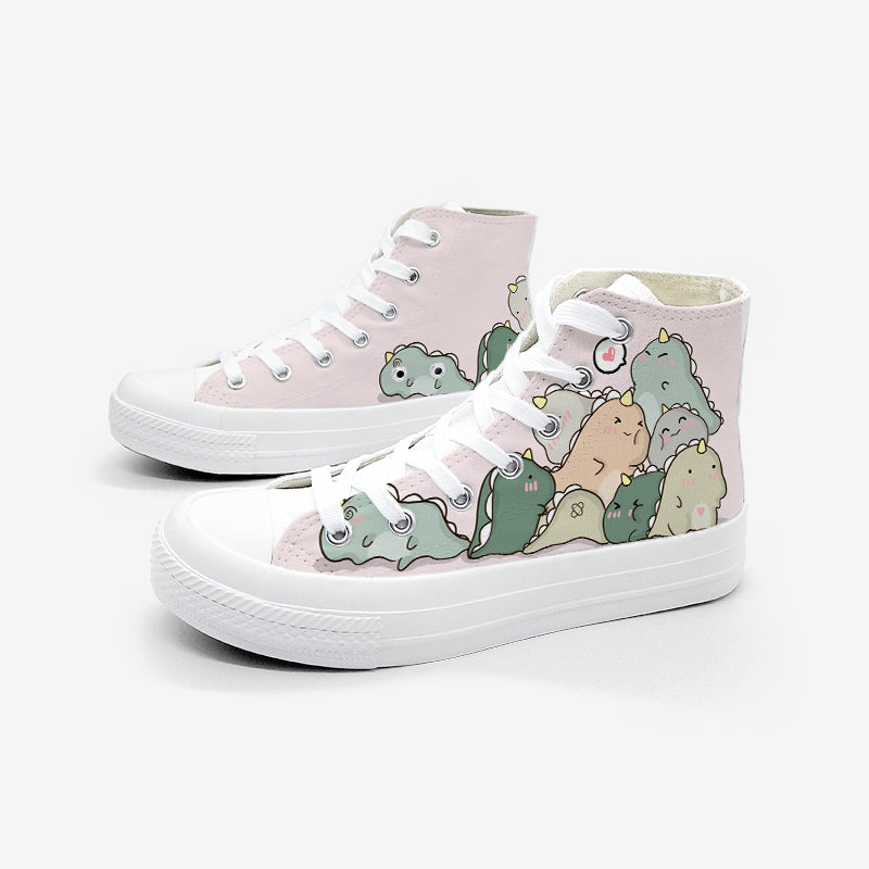 Cartoon Anime Converse-like Sneakers