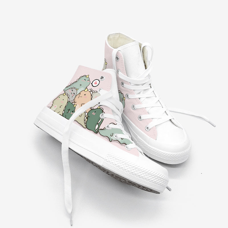 Cartoon Anime Converse-like Sneakers