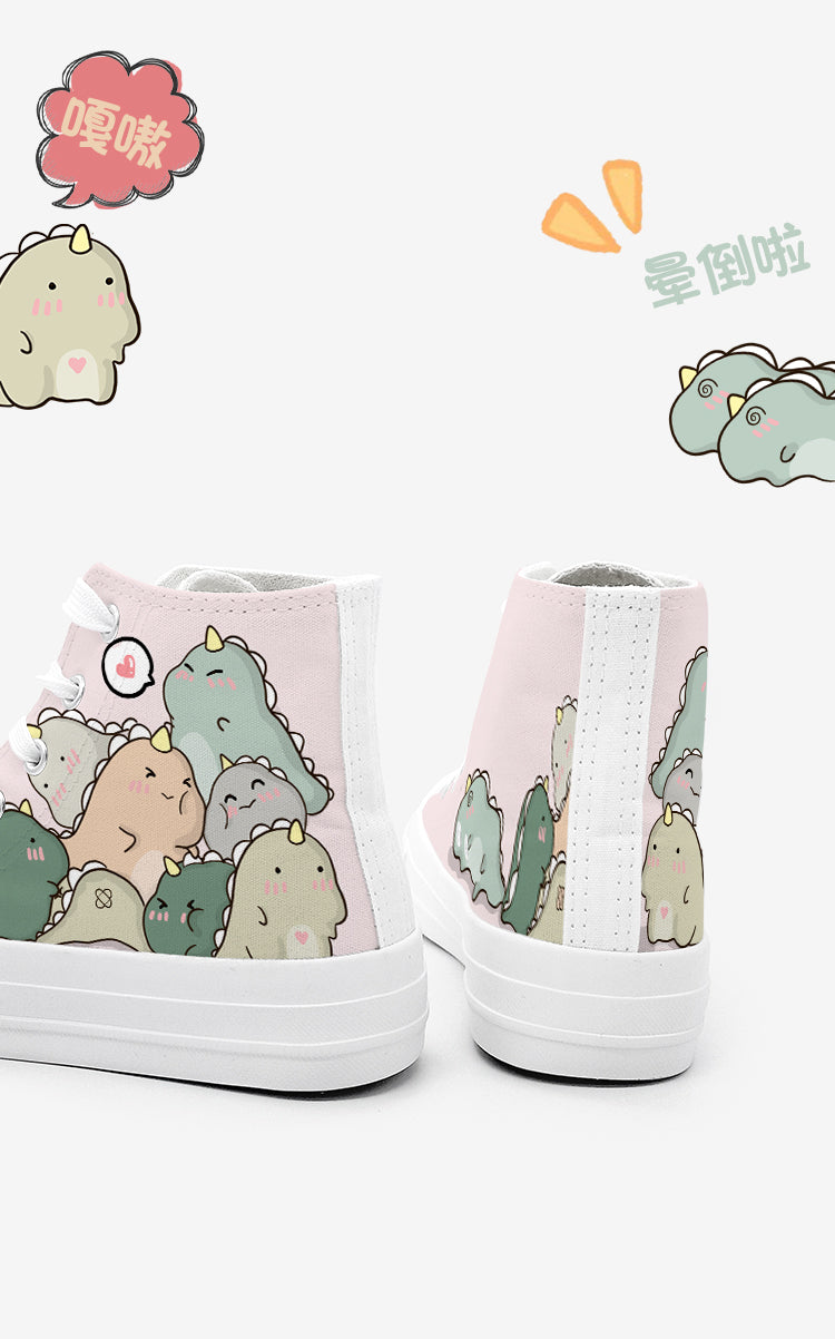 Cartoon Anime Converse-like Sneakers