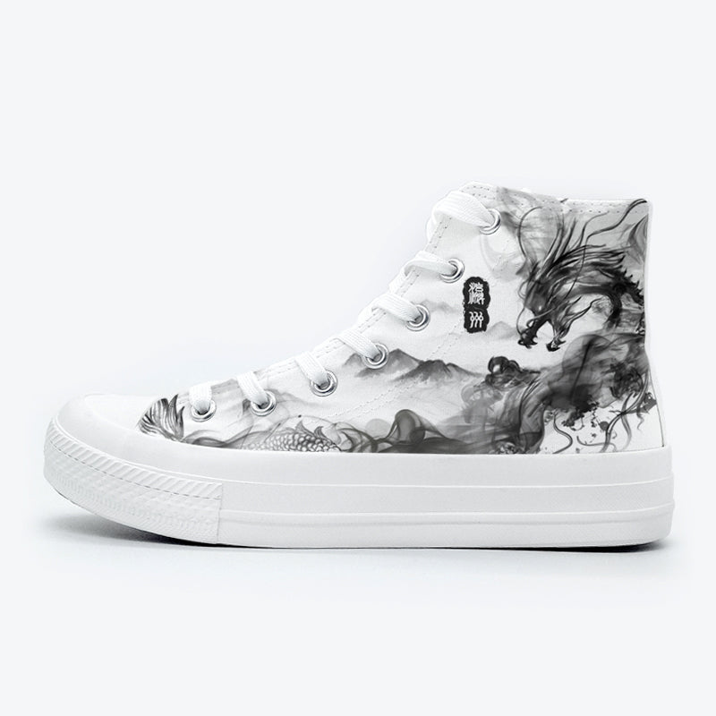 Smoke Converse-like Sneakers