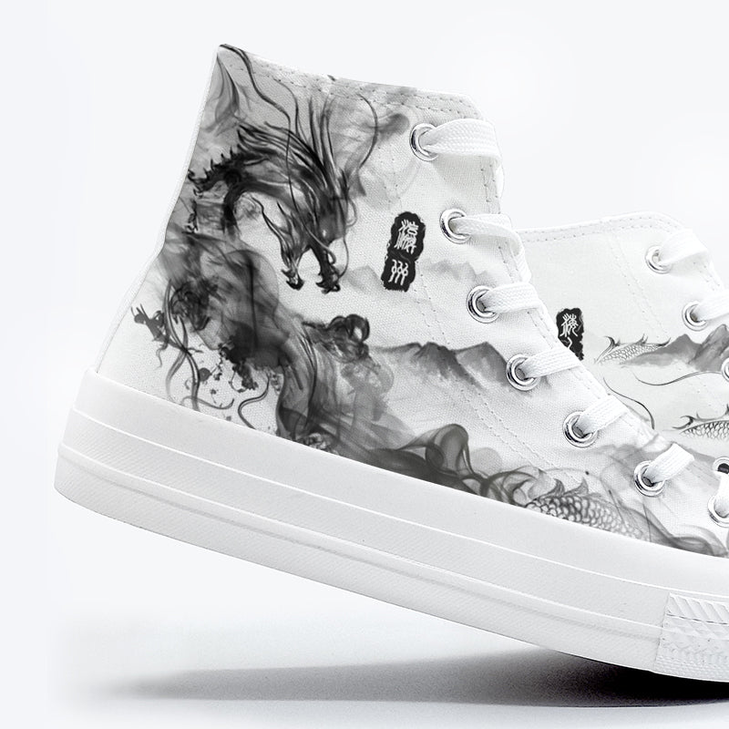 Smoke Converse-like Sneakers