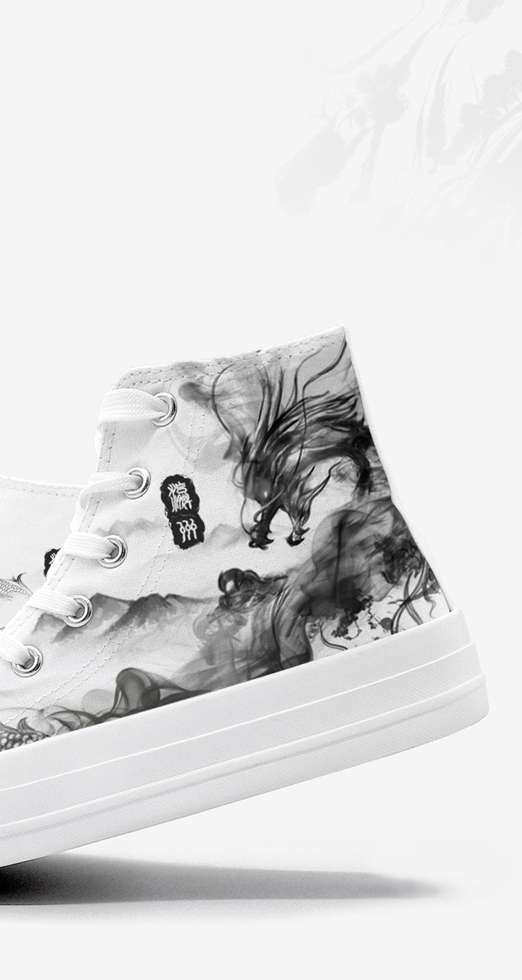 Smoke Converse-like Sneakers