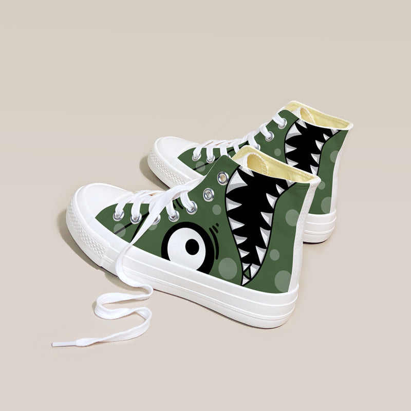 Anime Cartoon Converse-like Sneakers