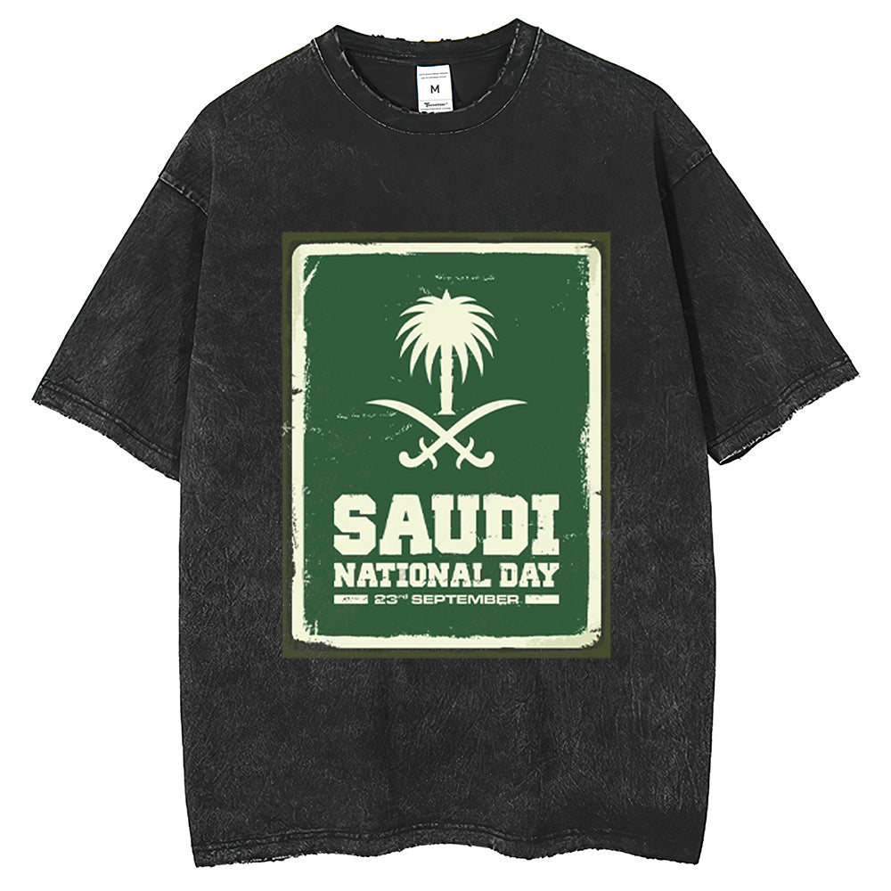 Saudi Arabia (KSA) T-Shirts (100% Cotton) (8 designs)