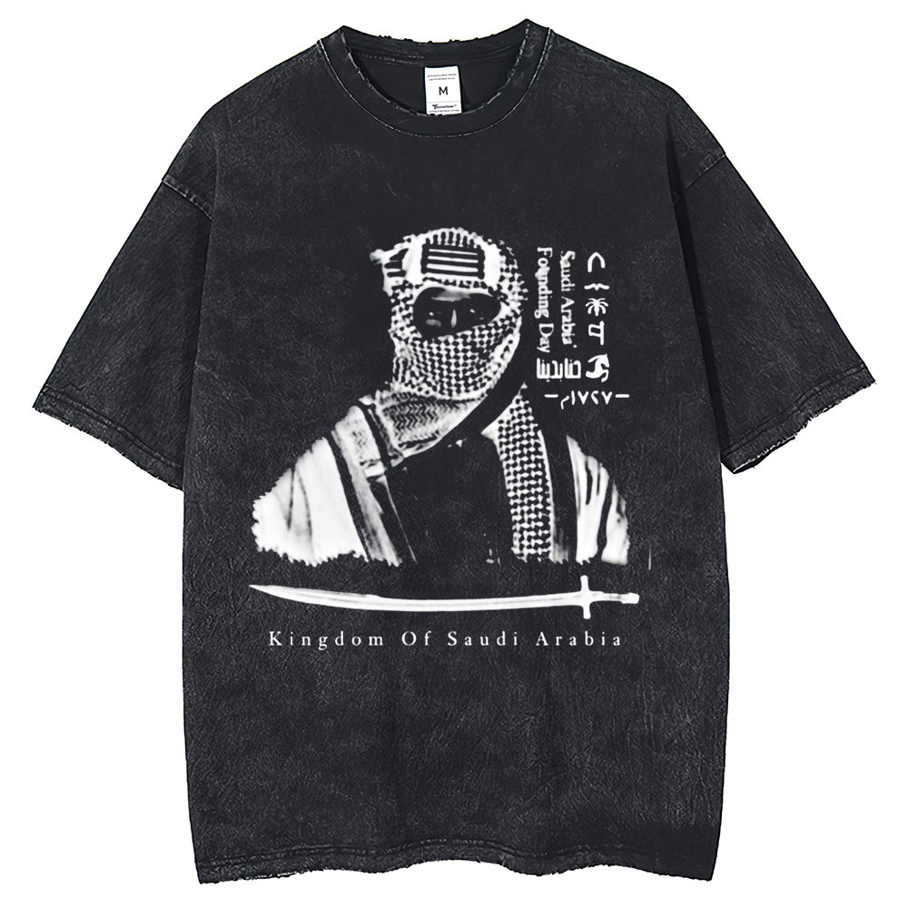 Saudi Arabia (KSA) T-Shirts (100% Cotton) (8 designs)