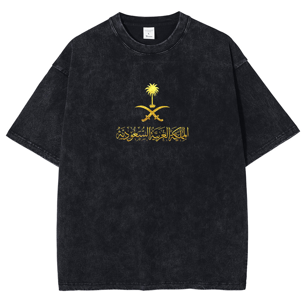 Saudi Arabia (KSA) T-Shirts (100% Cotton) (8 designs)