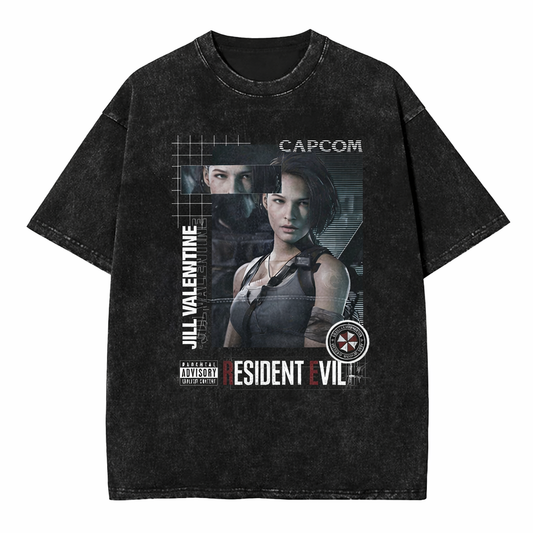 JILL VALENTINE Resident Evil T-Shirts (7 designs)