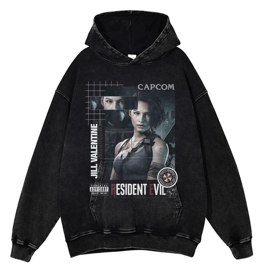 Jill Valentine Resident evil Hoodies (8 designs)