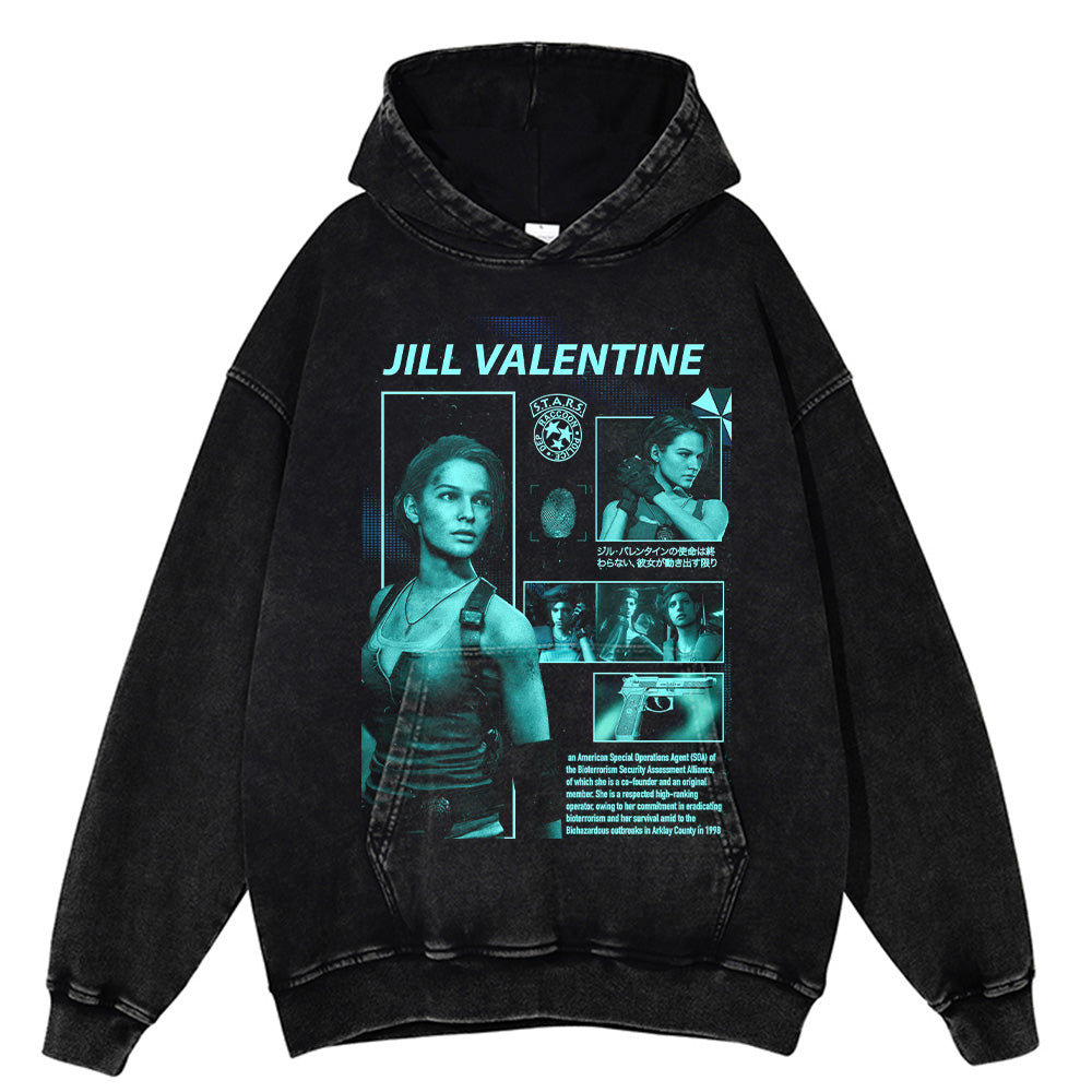 Jill Valentine Resident evil Hoodies (8 designs)