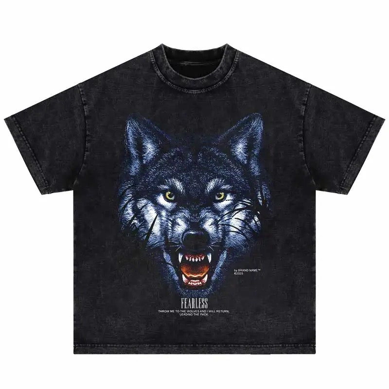 Wolf T-Shirt (100% Cotton)