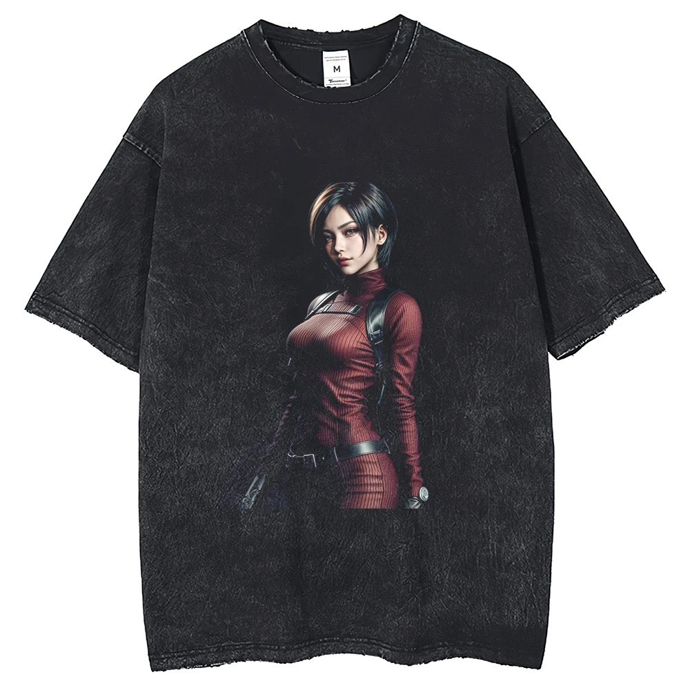 Ada wong Resident Evil T-Shirts (١٠تصاميم مختلفة)
