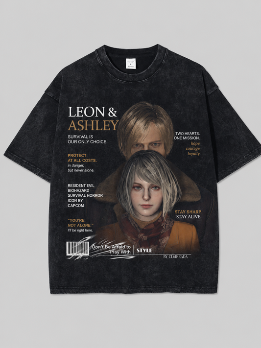 Ashley & Leon T-Shirt (100% cotton)