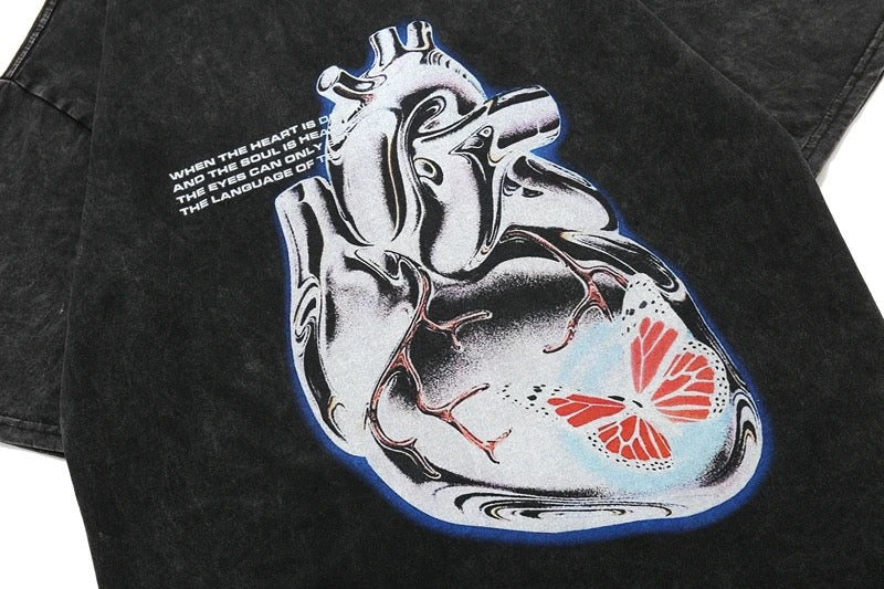 Heart T-Shirt (100% قطن)