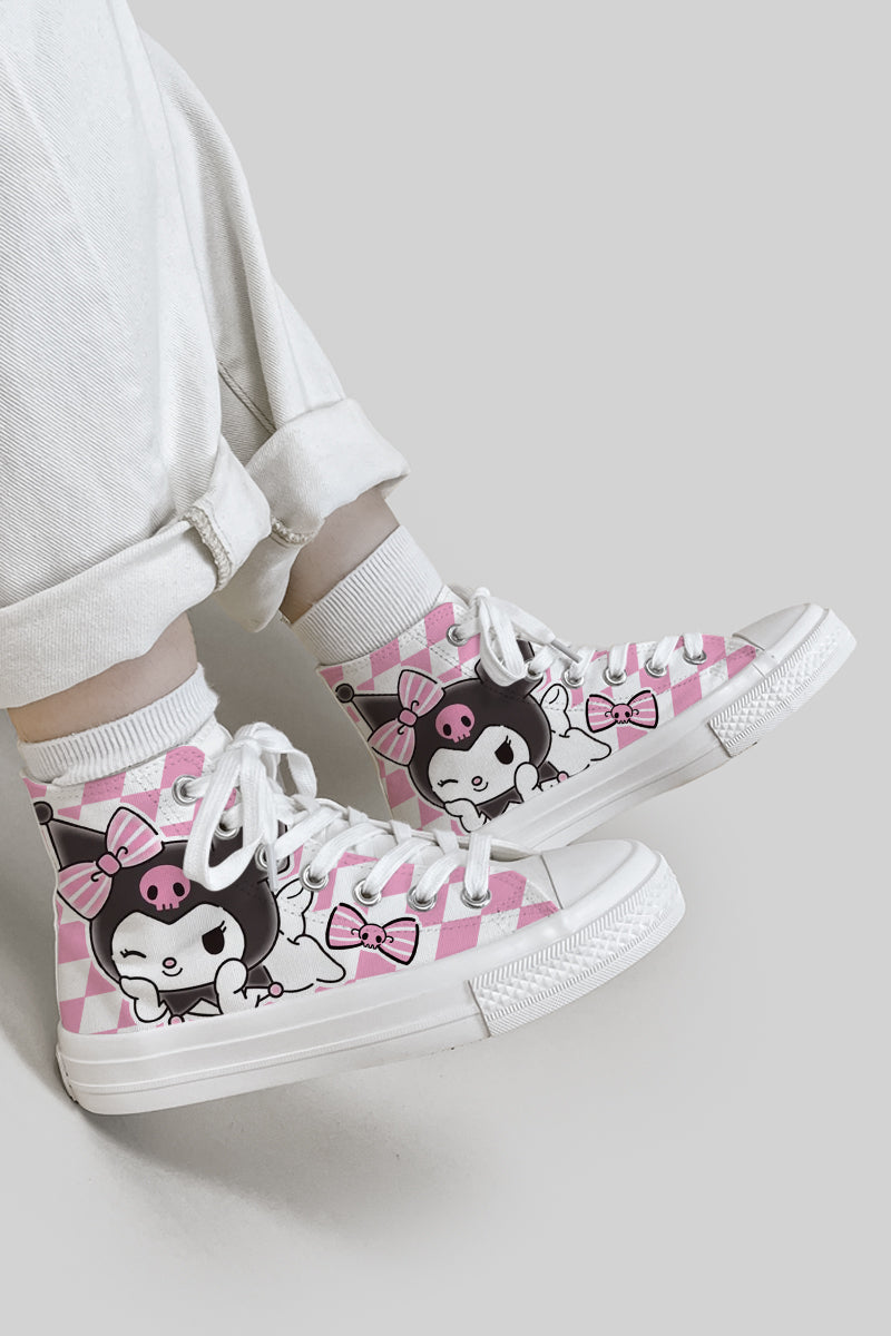 Kuromi Melody Converse-like Sneakers – Rosaystore