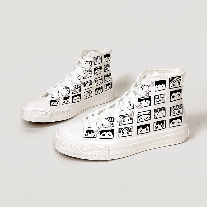 Retro Converse-like Casual Sneakers