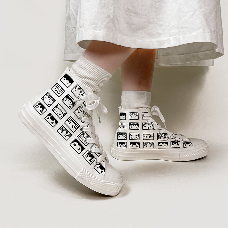 Retro Converse-like Casual Sneakers