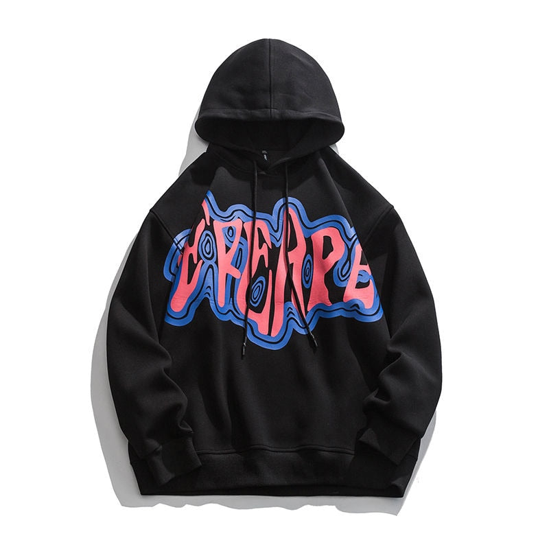 Oversized Letters Hoodie