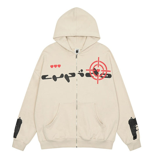 Point Hooded Jacket (100% Cotton)