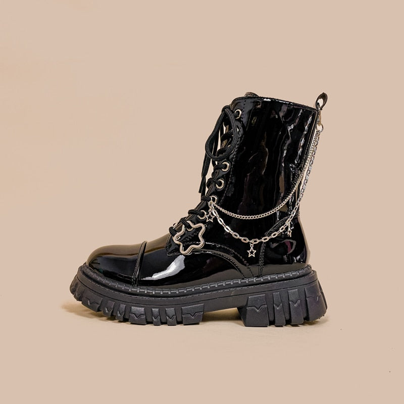 Black Retro Boots