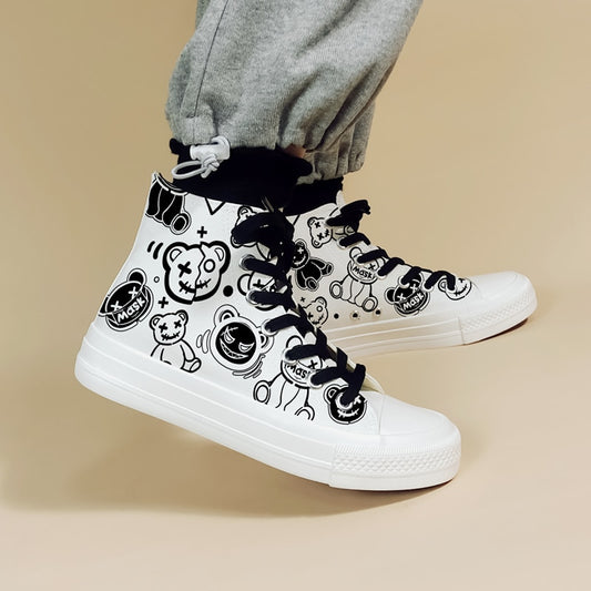 Cute Graffiti Converse-like Sneaker