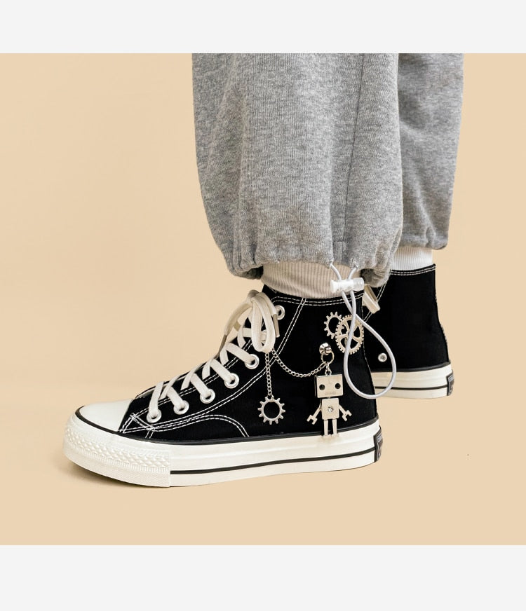 Robot Converse-like Sneakers – Rosaystore