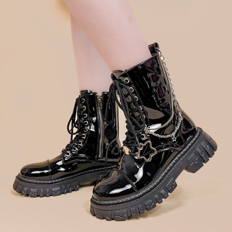 Black Retro Boots