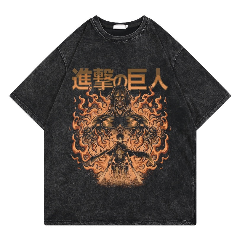Attack on Titan T-Shirts تصاميم متعددة