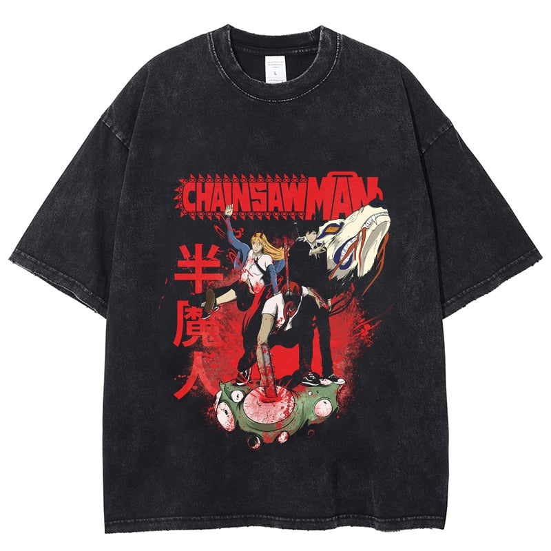Chainsaw Man T-shirts تصاميم متعددة
