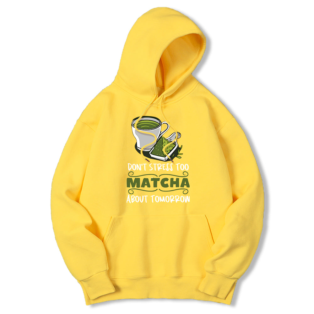 Too Matcha Hoodie (متوفر 12 لون)